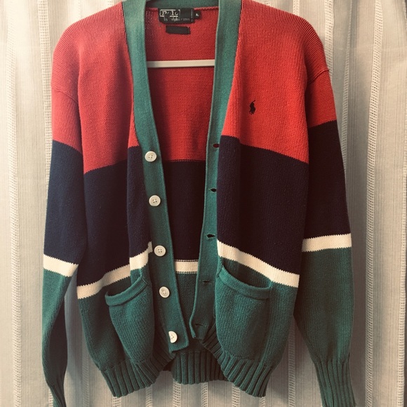 Polo Ralph Lauren Sweaters - Vintage Ralph Lauren Cardigan